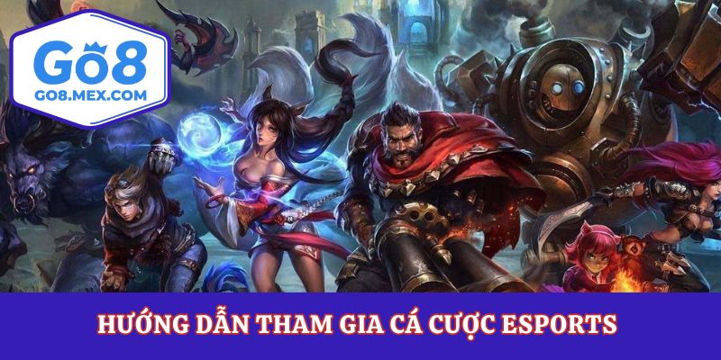 Hướng dẫn tham gia cá cược Esports Go8